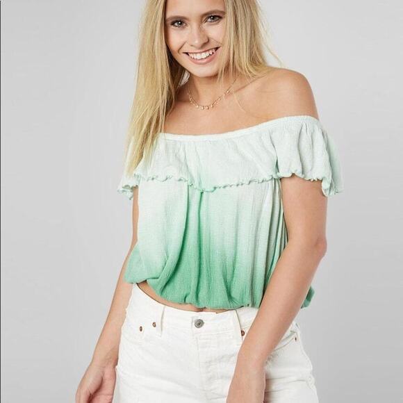 Free People Cora Lee Top Sea Foam Combo Small - Picture 1 of 8